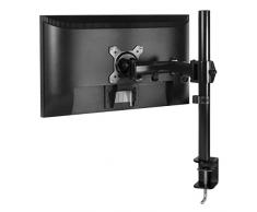 Arctic AEMNT00039A Z1 Basic - Brazo de Soporte para Monitor, Montaje en Escritorio para Pantalla de 13 hasta 34/38 Ultrawide, con Rotación de 360º, Vesa 75 x 75/ 100 x 100 - Negro