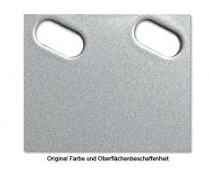 Universal Montaje en pared Soporte Microondas/microondas Altavoces Rejilla reproductor DVD Almacenamiento De La Grabadora Estantería Sujeción Cocinas Soporte de pared claro plata Modelo: H75S