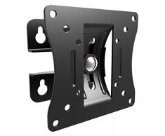 RICOO S0711, Soporte Monitor Pared, Giratorio, Inclinable, Monitores PC 13-29 (33-74cm) Universal para televisión LED/LCD/Curvo, VESA 50x50 100x100