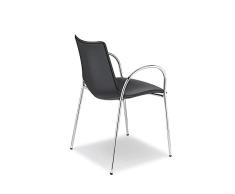 Scab Set 2 Design Zebra Pop sillón ecopiel Negro