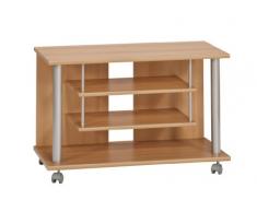 Maja 18988831 - Mueble con Ruedas para el televisor, imitación Haya (800 x 545 x 400 mm)