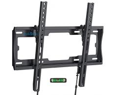 Soporte de Pared para TV de 26-55 LED/LCD/Plasma TV Inclinable - Soportar 45kg, VESA Máx. 400x400mm, Nivel De Burbuja Incluidos para Facilitar La Instalación