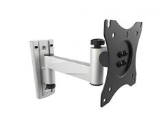 RICOO Soporte para Monitor LED S3311 Soportes de Pared para Television Brazo orientable y inclinable LED TV Pantallas Soporte TV 4K Monitor Plano Universal con Norma VESA 75x75 | 100x100