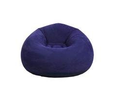 Silla Inflable De Puf, Grande Sillón Puff Hinchable De PVC, Puff Silla Sofá Inflable para Infantil Niño Adulto, Carga 80 Kg