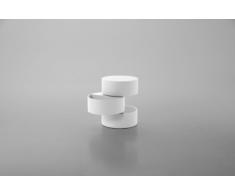 AC Design Furniture Mesa de Centro Thilde, Blanco, 40 x 51 cm