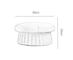 LG GL sólido Madera Seta Tejido sofá Taburete salón Decorativo Pedal Mode nórdico Mignon pequeño Taburete Ropa Tienda casa Desgaste Zapatos Taburete, Amarillo