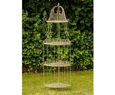 aubaho Estanteria estanteria Hierro Jard/ín estanteria Hierro Forjado 165cm Estilo