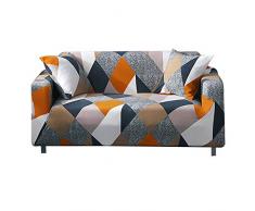 Cafopgrill Funda de sofá Todo Incluido 1 2 3 4 Funda de Deslizamiento para sofá Sofá Lavable, Anti-ácaros y Antiarrugas extraíble(1 Seater ：90-140cm)