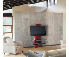 Meliconi Ghost Design 2000 - Soporte de pared para televisor de plasma/LCD entre 32" -63 ", rojo