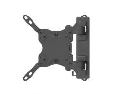 TooQ LP2142TNL-B - Soporte Inclinable y Giratorio de Pared para Monitor/TV/Led de 13 a 42, Distancia a la Pared 60mm hasta 364mm, Inclinación hasta -12º, Negro