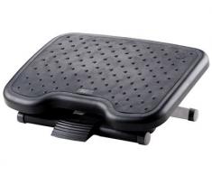 reposapies ajustable q-connect premium con alfombrilla caucho