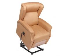 Ayudas dinamicas - Sillón elevador "relax" marrón