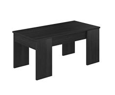 Movian Aggol Modern - Mesa de centro elevable, 50 x 100 x 44 cm (gris)