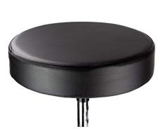 Drum Throne Rockjam ajustable tambor Taburete con asiento acolchado