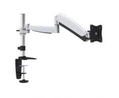 Equip 650112 Soporte de Mesa para Pantalla Plana 68,6 cm (27") Abrazadera Blanco - Soporte para televisor (Abrazadera, 33 cm (13"), 68,6 cm (27"), 100 x 100 mm, Ajustes de Altura, Blanco)