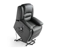 ECO-DE - Sillon de masaje elevador ECO-DE® Maximum Negro ECO-8198UP BLACK
