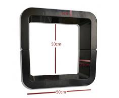 Crisnails® Estantería de Pared para Peluquería, Salón, Estética, Cosmético, Material Plástico, Varios Modelos y Colores