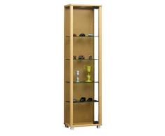 VCM 911781 vitrina Edana Mini sin iluminación Madera 115 x 115 x 33 cm, haya
