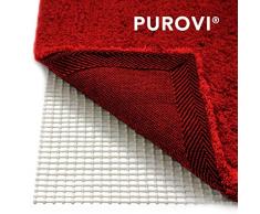 Purovi® Alfombra Antideslizante | 200 x 80 cm | Fácil de Moldear | Protección contra Resbalones