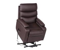 DXIII DELUXE13 Sillón Relax Masaje Elevador Levanta Personas Imperial Eléctrico Marrón