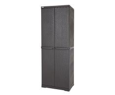 Rattan 6224-26 - Escobero 3 Estantes Resina