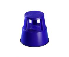 Wedo 212203 - Taburete con ruedas, azul