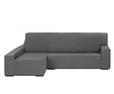 Martina Home Tunez Funda Elástica para Sofá Brazo Izquierdo, Tela, Gris, Tres Plazas