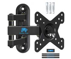 Mounting Dream Soporte de Pared de TV Giratorio/Inclinable/Extensible Soporte Monitor para la Mayoría de los 10-26 Pulgadas LED, LCD TVs con VESA 50x50mm-100x100 hasta 15kg, MD2463-03