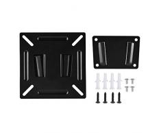 Tosuny Monitor LCD Soporte de Pared Soporte de Montaje de Monitor LCD LED para 12-24 Pulgadas Monitor de LCD LED TV Pantalla de PC Pantalla de TV Peso de 5~10 kg Adecuado para diversas Ocasiones