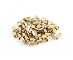 50 piezas estante latón Allen espaciador m 4 x 8 mm hembra a macho m 4 x 6 mm M4 8 6 millimeter+