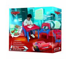 D'Arpèje CDIC016 Cars - Mesa y silla infantil con set para colorear