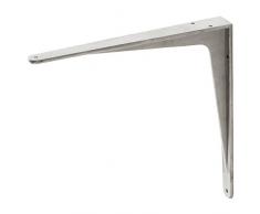 Consola de carga pesada / Soporte de carga pesada / soporte de estante SPARTA 7 Tamaños Aluminio natural Capacidad carga 80 - 200 kg - 125 x 150 x 32 mm