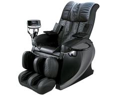ECO-DE Sillón de Masaje Shiatsu Alta Gama Berlín Negro ECO-762i