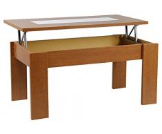 Tumueblekit Mesa Centro Elevable, Melamina, Cerezo, 63x105x55 cm