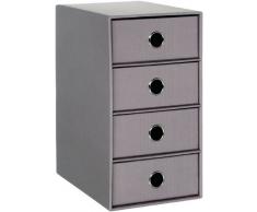 Rössler 1524452494 - Armario archivador, 4 cajones, color gris