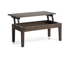 Moycor Spartan - Mesa de centro, top elevable, 110 x 55 x 45