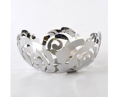 Alessi ESI15/21 La Rosa - Frutero de acero, color plateado