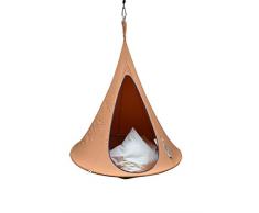 Cacoon - Silla colgante infantil, color naranja