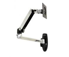 Ergotron LX Wall Mount - Soporte de Pared para TV (diseño Compacto, tecnología de elevación y Giro Constant Force) Negro