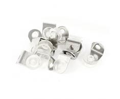 12 piezas estante de cristal compatible con platos de soporte de montaje con ventosa