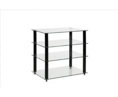 Lite transparente HiFi 4 estantes Soporte 600 x 400