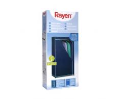 Rayen 2382 - Armario de tela de plástico, 140 x 75 x 50 cm, color azul