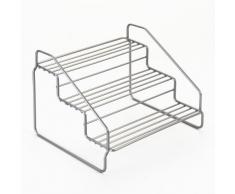 Metaltex Steppo - Estante, 3 niveles, 15 x 20 x 18 cm