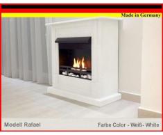 Chimenea Etanol y Gel Modelo Rafael Premium - Elige el color (Blanco)