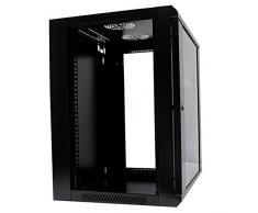 Armario rack mural 19'' 12U 570x600x655mm pared SOHORack desmontado DIY de RackMatic