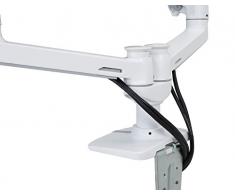 Ergotron LX Series 45-491-216 soporte de mesa para pantalla plana 68,6 cm (27") Blanco - Soporte para televisor (9,1 kg, 68,6 cm (27"), 75 x 75 mm, 100 x 100 mm, Ajustes de altura, Blanco)