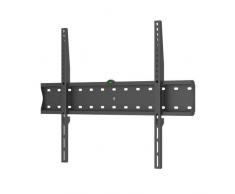 TooQ LP4170F-B - Soporte fijo de pared para monitor/TV/LED de 37 a 70, hasta 40kg de peso, distancia a la pared 27mm, incluye nivel de burbuja, ultra delgado, formato VESA hasta 600x400, color negro