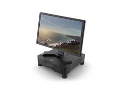 Ewent EW1280 - Soporte para monitor con elvación regulable y cajón organizador