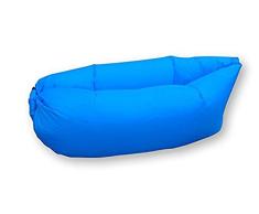 Dakota Tumbona Hinchable, sofá de Dormir,Camas de Aire portátil para Viajes, Camping, Playa, Parque. Color: Azul Claro