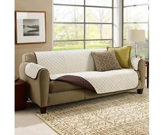 Sofa Reversible Double Quilt Fabric for Sofas up to 140 cm Colour Protects from Pets, Dust and stains